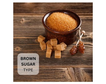 Brown Sugar Fragrance Oil for Body, Soap, Candle, Perfume, and Diffuser
