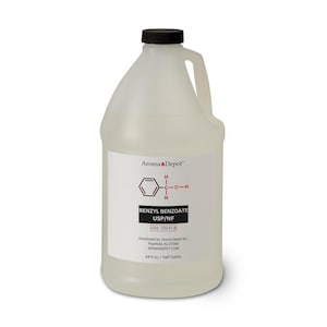 Benzyl Benzoate USP/NF – Cosmetic & Fragrance Ingredient Half Gallon 4.65 lbs