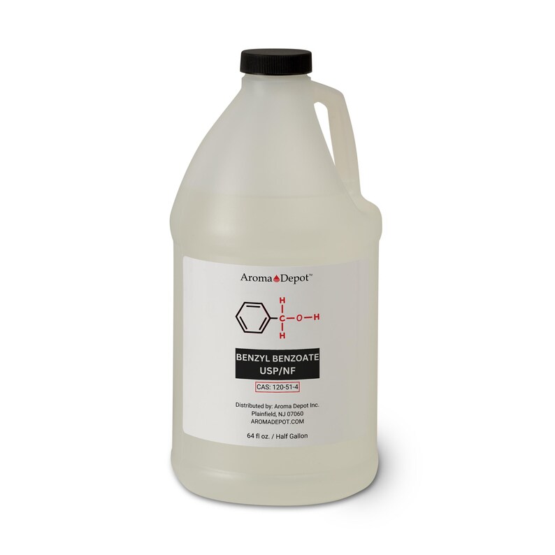 Benzyl Benzoate USP/NF – Cosmetic & Fragrance Ingredient Half Gallon 4.65 lbs