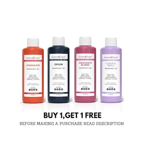 Aceites aromáticos de 237 ml (8 oz) para cuerpo, jabón, velas y difusor – ¡Compra 1 y llévate otro gratis!