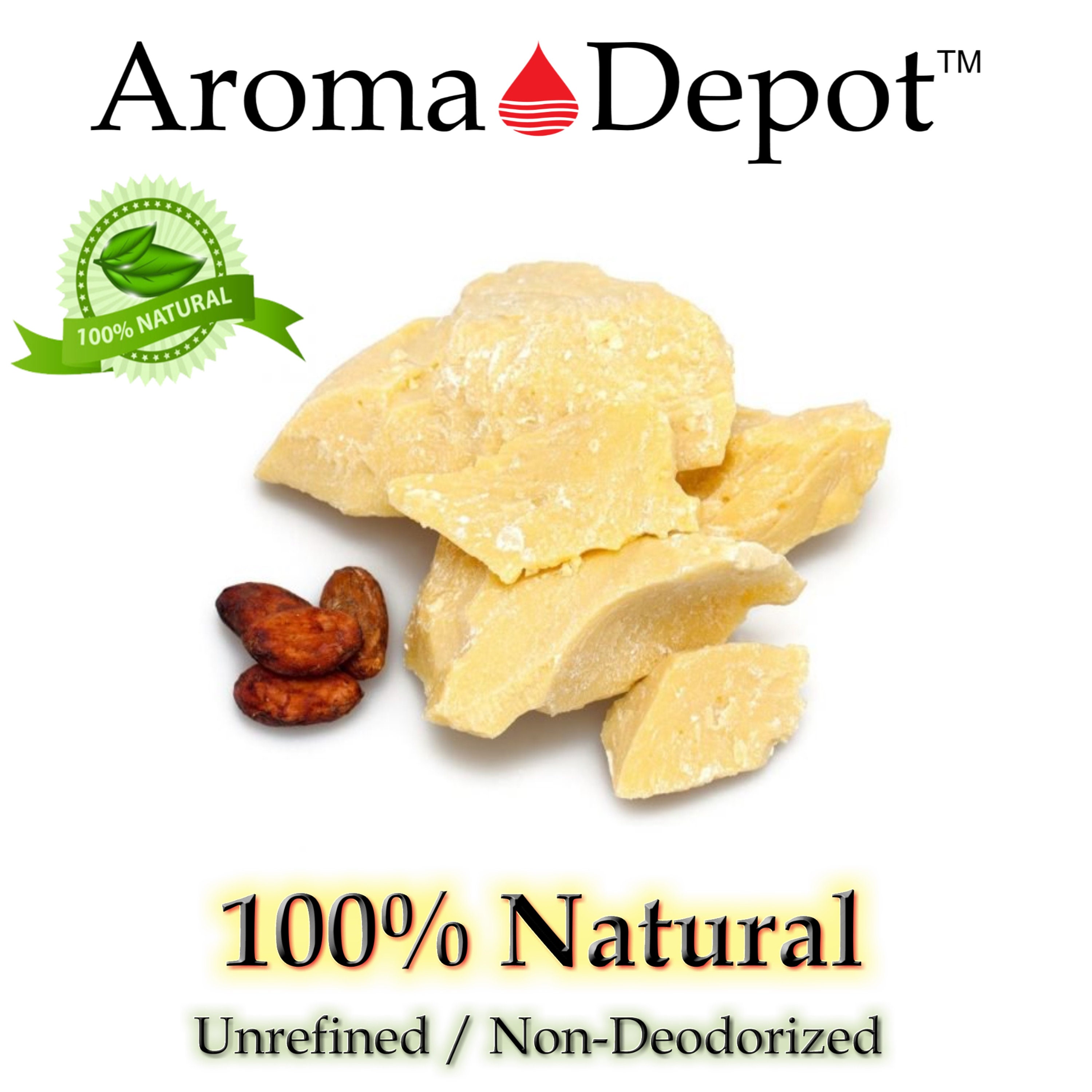 Raw Cacao Butter 100 Pure Natural Virgin Prime Pressed Etsy