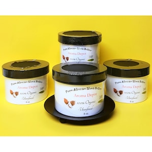 African Shea Butter Raw 8 oz. Unrefined 100% Pure Natural