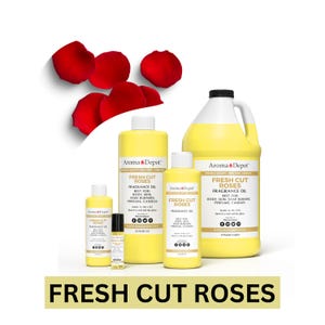 Fresh Cut Roses Fragrance Oil for Body, Soap, Candle, and Diffuser