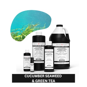 Cucumber Seaweed & Green Tea Fragrance Oil for Body, Soap, Candle, and Diffuser