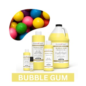 Bubble Gum Fragrance Oil for Body, Soap, Candle, and Diffuser