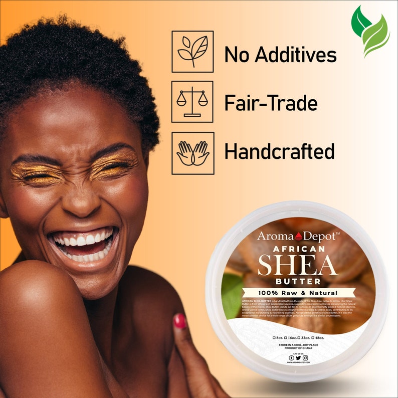 REAL African Shea Butter Unfiltered, Pamper your Skin & Hair. Uses Whipped, Lotion, Soap, Oil, Bulk, and Raw Unrefined. IVORY Wholesale BAGS image 5