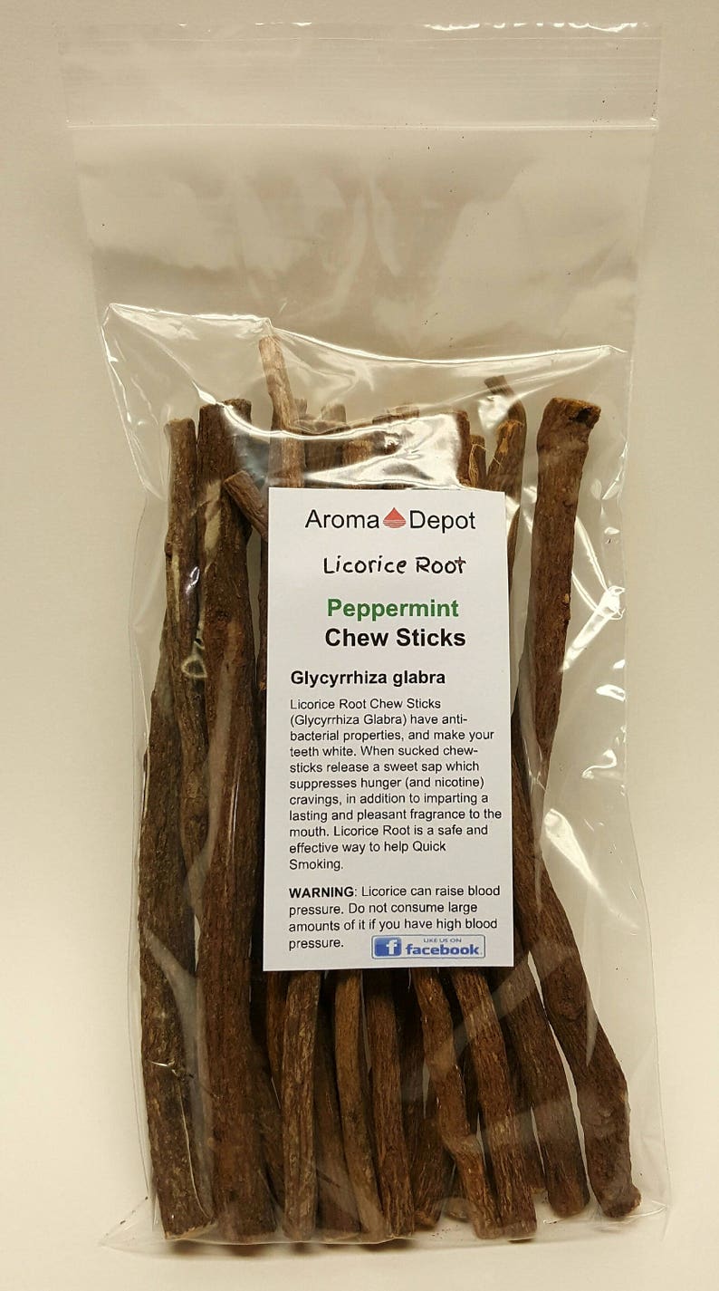 4 oz. Licorice Root Chew Sticks 100 Natural Buy 2 Get 1 Etsy