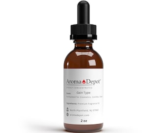 Gain Type 2 oz  Fragrance Oil for Candles, Soap, Body & Diffusers
