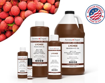 Lychee Fragrance Oil For Birthday Soap Making Supplies, Body, Candle Making & Diffuser