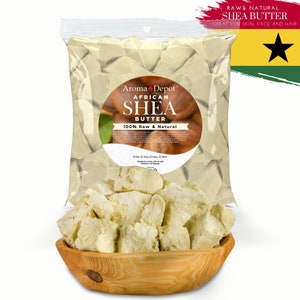 REAL AFRICAN SHEA Butter 5 lbs. Natural 100% Pure Unrefined Organic African Virgin Ghana Wholesale Bulk Supplier Pure