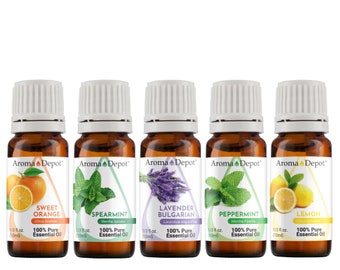 10 ml. Pure Essential Oils Therapeutic Grade Natural Undiluted. Aceite Esencial