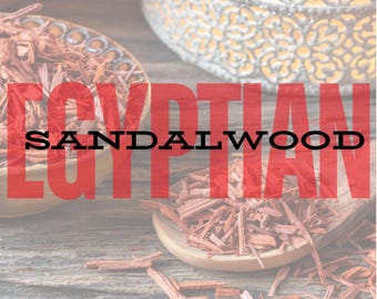 Egyptian Sandalwood Fragrance Oil for Body, Soap, Candle, and Diffuser
