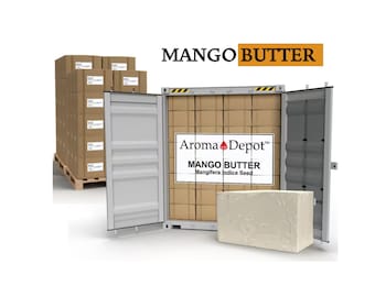 Raw Mango Butter, 100% Pure Organic, Skin Body Hair
