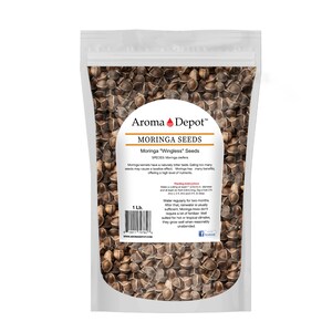 Wingless Moringa Seeds, 100% Pure, Natural Oleifera image 8