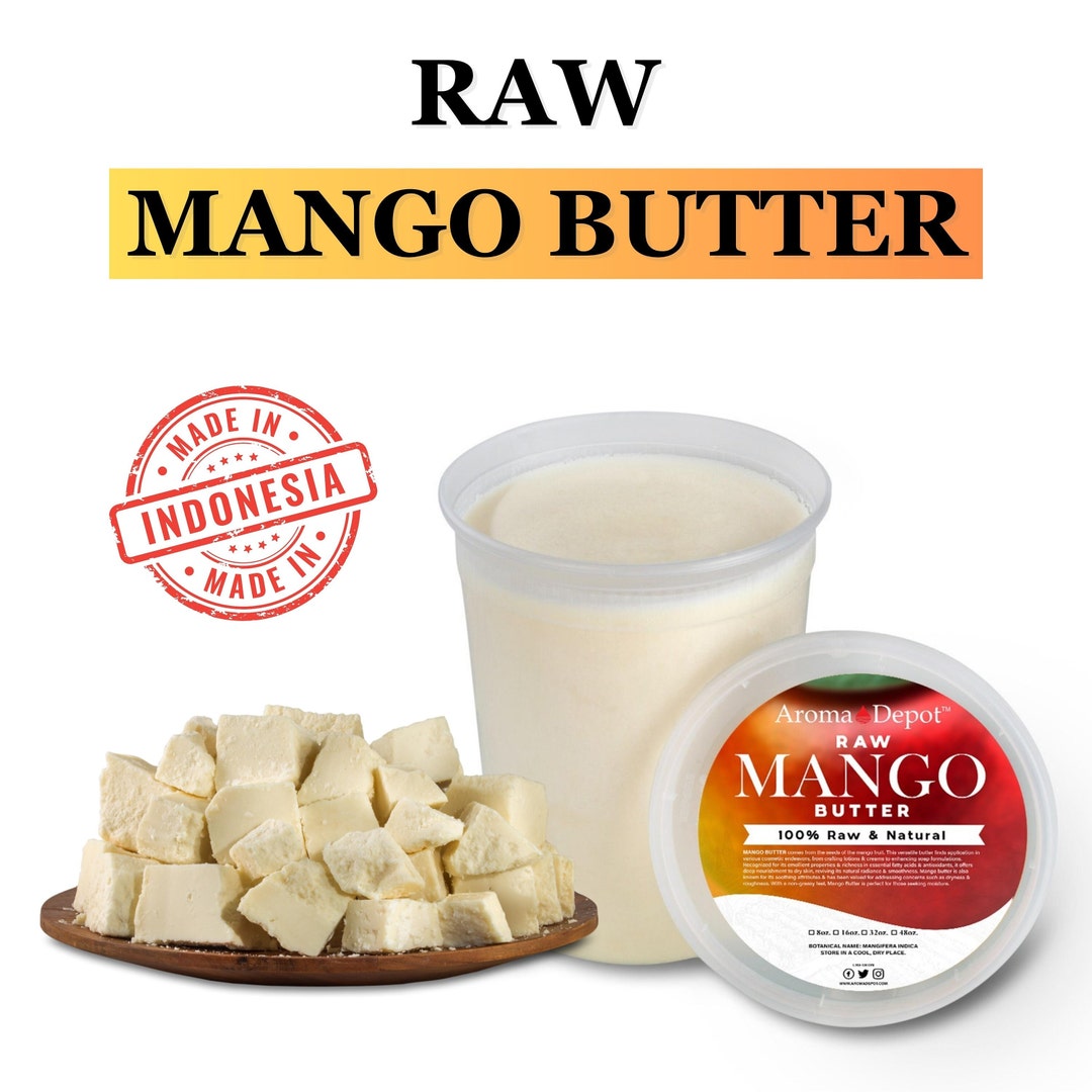 Mango Butter Bulk 100 Pure Unrefined Raw Organic Mango Butter. Great