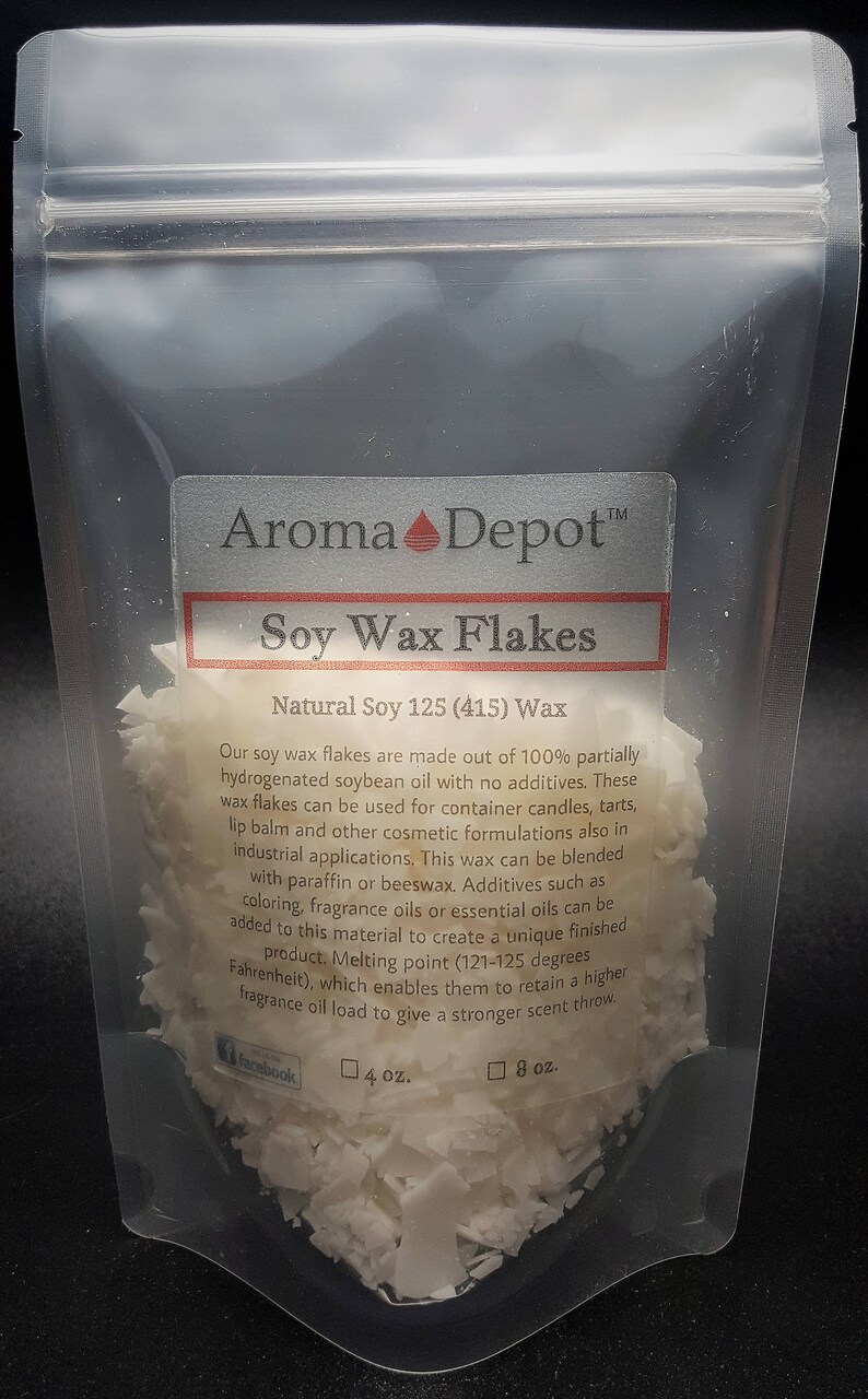 Soy Wax Flakes 415 100 Pure Natural Multipurpose 1 Oz. to 10 Etsy