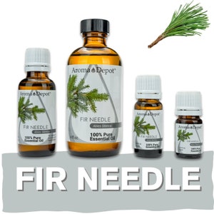Fir Needle Essential Oil 100% Pure Natural Therapeutic Grade, Abies sibirica, Aromatherapy, Skin, Candle Making & Diffuser. Wholesale