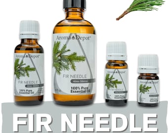 100% Pure Fir Needle Essential Oil, Abies Sibirica, Aromatherapy Grade