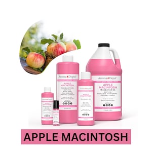 Apple Macintosh Type Fragrance Oil for Body, Soap, Candle, and Diffuser