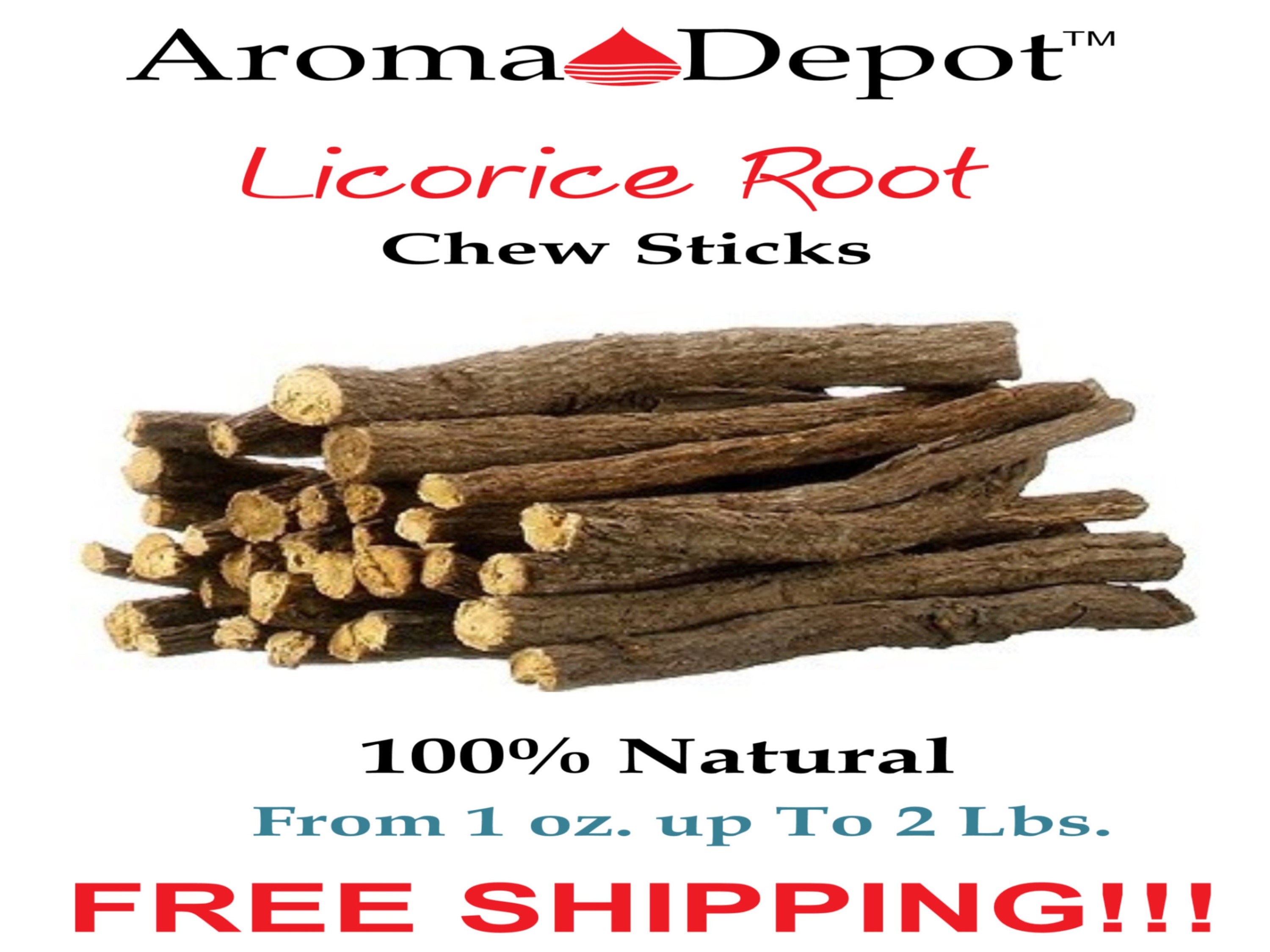 4 Oz. Licorice Root Chew Sticks 100 Natural Buy 2 Get 1 Etsy