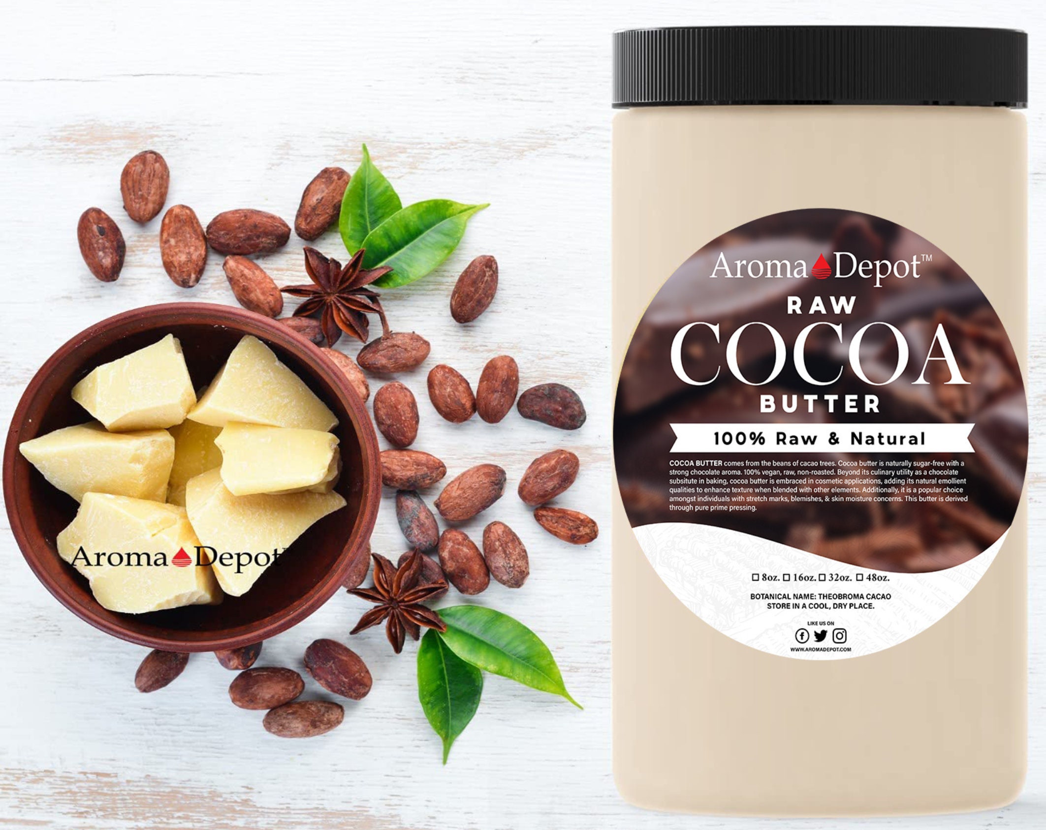 2 Lb. Cocoa Butter 100% Pure Raw Natural Food Grade, Skin Care Body, Face & Hair. - Etsy 2 Lb. Cocoa Butter 100% Pure Raw Natural Food Grade, Skin Care Body, Face & Hair. - Etsy