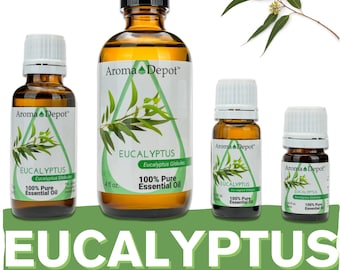 Eucalyptus Globulus Essential Oil, 100% Pure, Aromatherapy Grade