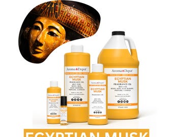 Egyptian Musk Fragrance Oil for Body, Soap, Candle, and Diffuser