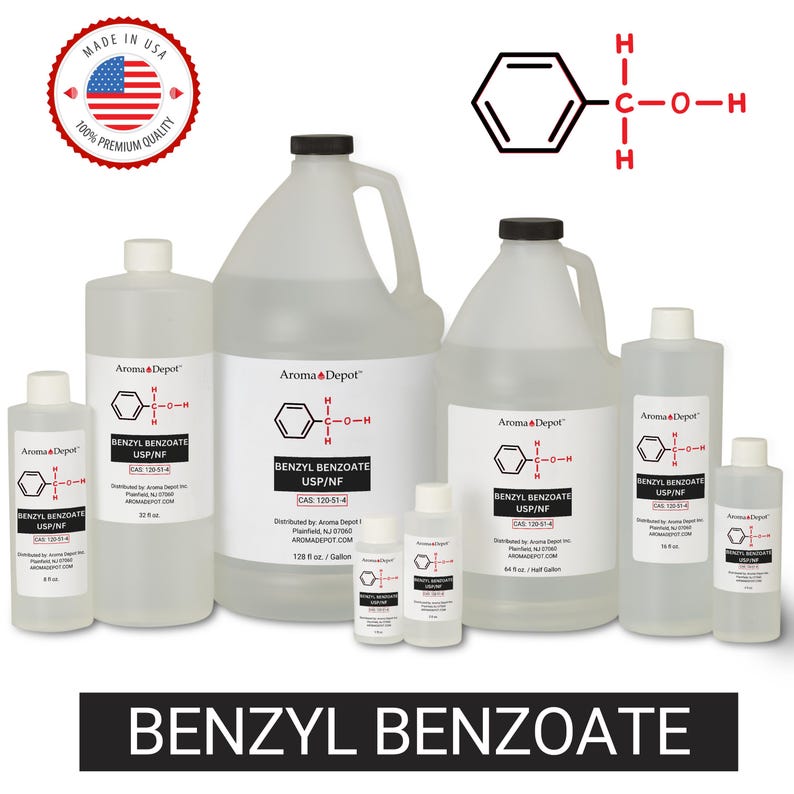 Benzyl Benzoate USP/NF – Cosmetic & Fragrance Ingredient image 1