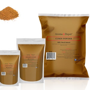 Cumin Powder Seed Ground No Soy no gluten no sulfites no additives Comino 1 oz to 5 Lbs.