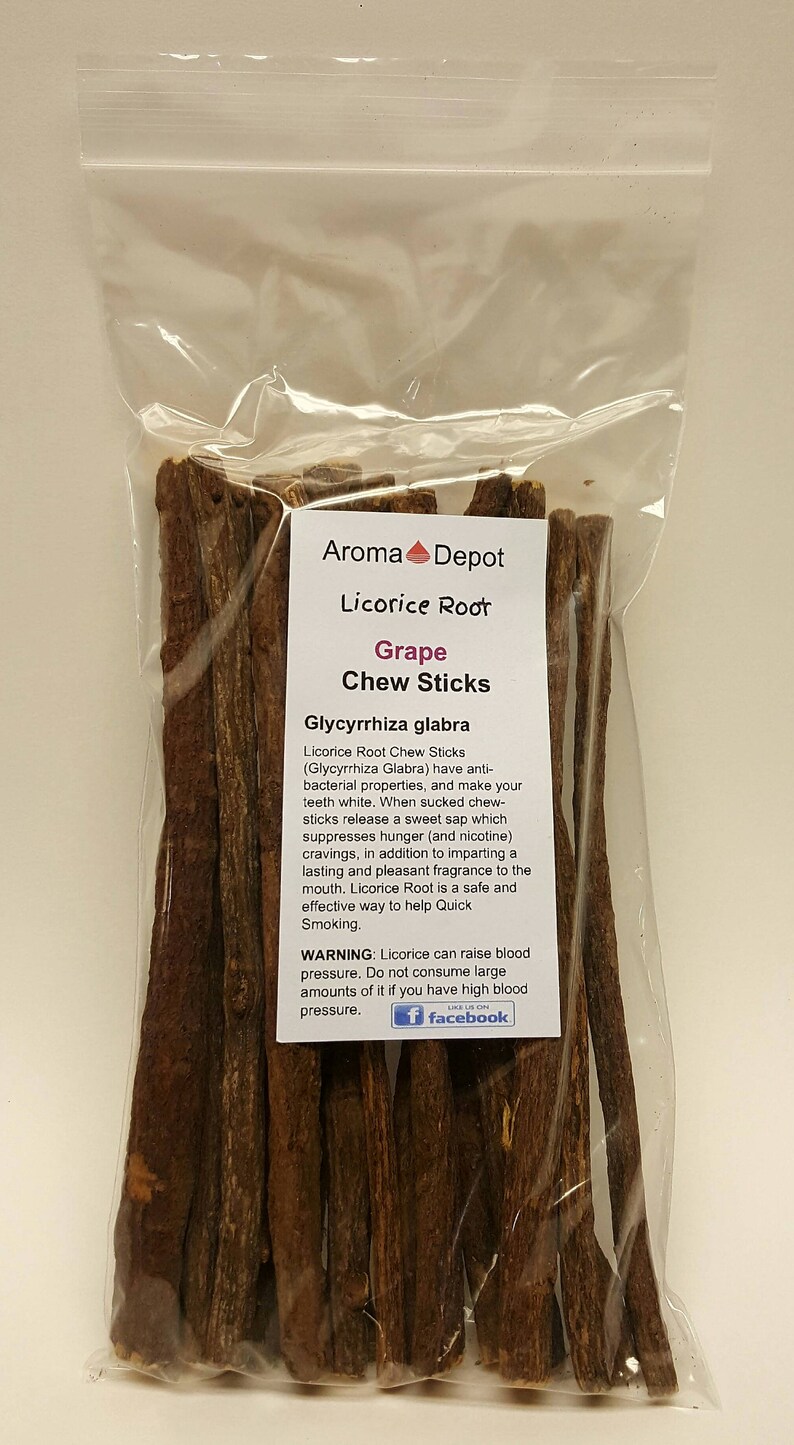 4 oz. Licorice Root Chew Sticks 100 Natural Buy 2 Get 1 Etsy