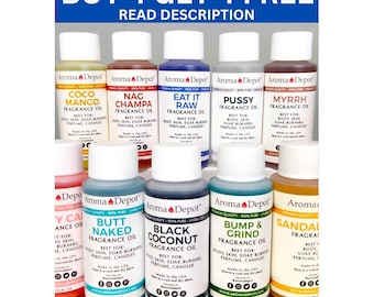 1 oz Fragrance Oils, Soap & Candle Making, Diffuser Scents, BUY 4 GET 4 FREE