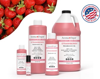 Strawberry Fragrance Oil For Birthday Soap Making Supplies, Body, Candle Making & Diffuser