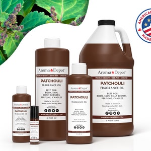 Patchouli Fragrance Oil For Birthday Soap Making Supplies, Body, Candle Making & Diffuser