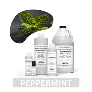 Peppermint Fragrance Oil for Body, Soap, Candle, and Diffuser