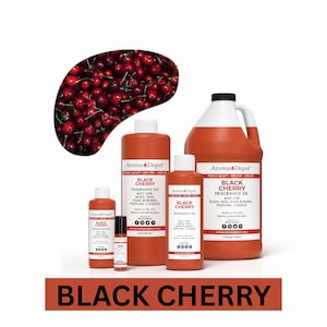 Black Cherry Fragrance Oil for Body, Soap, Candle, and Diffuser