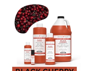 Black Cherry Fragrance Oil for Body, Soap, Candle, and Diffuser