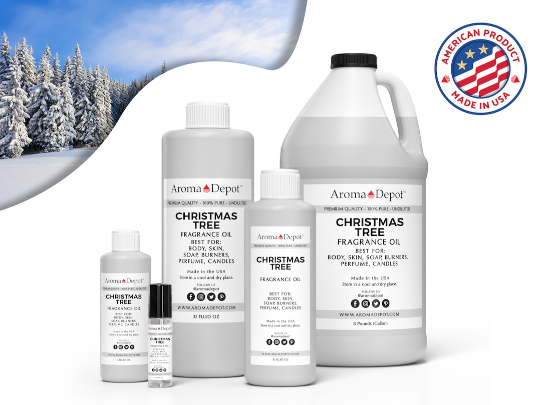 Christmas Tree Fragrance Oil for Birthday Soap Making Supplies, Body