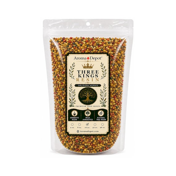 1 lb Three Kings Rock, Ritual Incense, 16 oz. Tress Reyes Granular