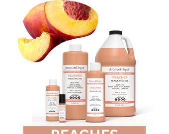 Peaches Fragrance Oil for Body, Soap, Candle, and Diffuser