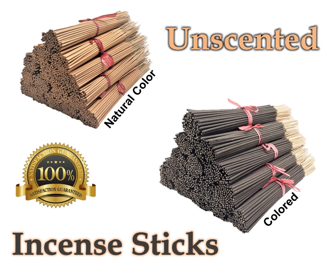 DIY Unscented Incense Sticks Natural 11 Pulp 85100 per Etsy