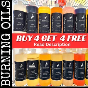 Burning Oil Fragrance - Premium Scent for Oil Burners, Aromatherapy & Home Fragrance | Long-Lasting Scented Oils. Buy 4 Get 4 Free.