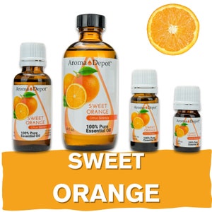 Sweet Orange Essential Oil 100% Pure Natural Therapeutic Grade, Citrus sinesis, Aromatherapy, Skin, Candle Making, & Diffuser. Wholesale
