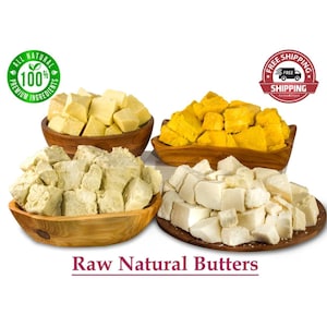 Shea Butter, Mango Butter, Cocoa Butter, Kokum Butter Natural 100% Pure Unrefined Organic African Virgin Ghana Wholesale Bulk Supplier Pure