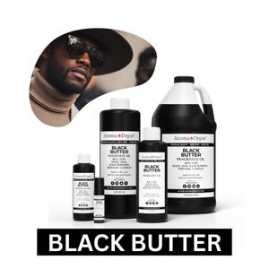 Black Butter Fragrance Oil For Birthday Soap Making Supplies, Body, Candle Making & Diffuser
