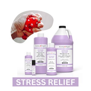 Stress Relief Fragrance Oil for Candles, Soap Making, Body & Diffusers – Eucalyptus Mint Aroma