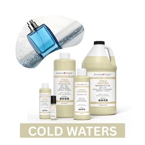 Cood Waters Fragrance Oil for Candles, Soap, Body & Diffusers