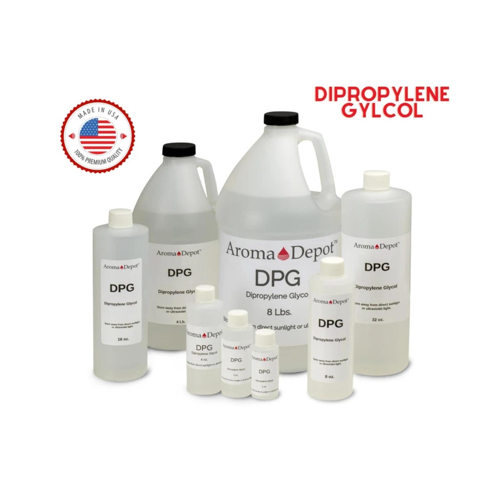 DPG Dipropylene Glycol, Fragrance Cutting Oil, Incense & Diffuser ...