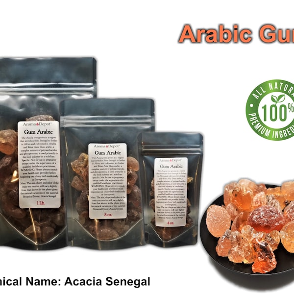 Arabic Gum Aromatic Resin 100% Natural Pure Incense Tear Wicca RockWholesale Bulk