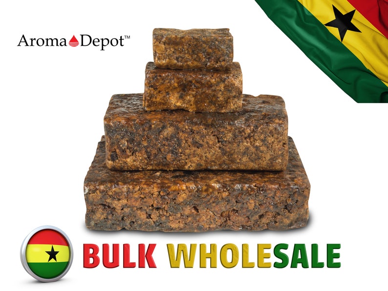 Raw African Black Soap