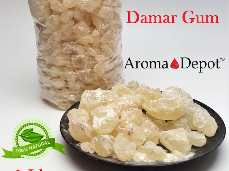 1lb White Copal Damar. Tear Gum Rock Incense Olibanum Gum Etsy